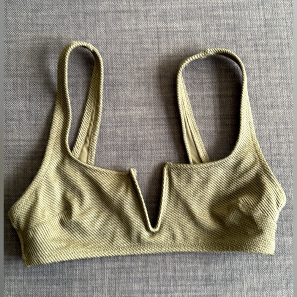 Aerie bikini top Green size xs
